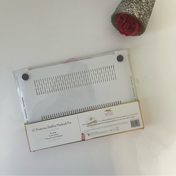 iHome Zoe 13” MacBook Pro White & Black Marble Laptop Cover - New! Reemoly - Picture 7 of 7